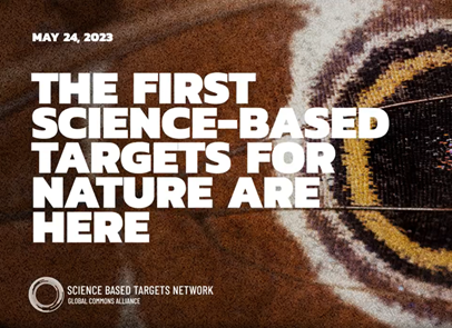 Science-Based Targets for Nature