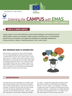 Cover of the Greening the Campus EMAS